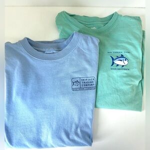 Two boys Southern Tide t shirts | size M (8-10 years) | great condition!